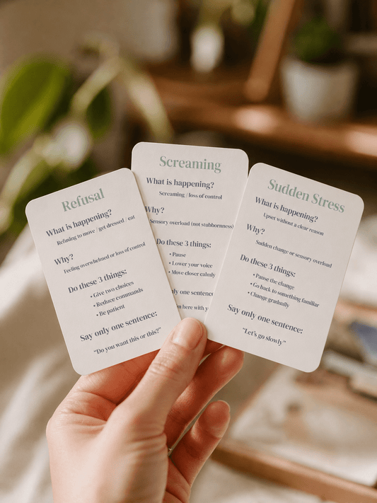 Control Calm™ — Meltdown Response Cards - Control Calm